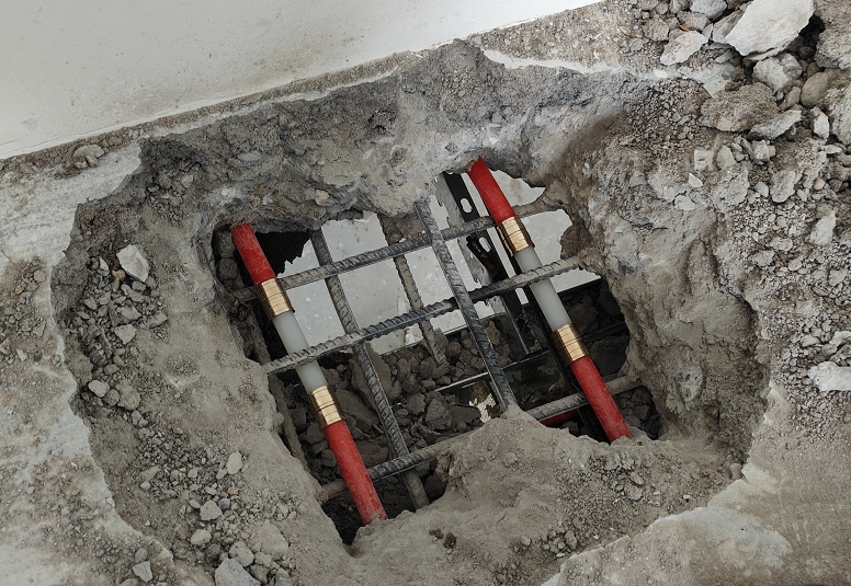 顺义地暖管道漏水检测维修